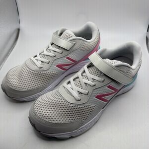 New Balance Women 680 V6 Hook And Loop Running Shoe‎ Nimbus Cloud/bubble Gum-6